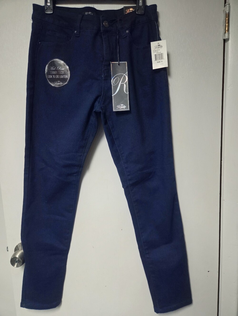 Royalty For Me Dark Navy Skinny Jeans
